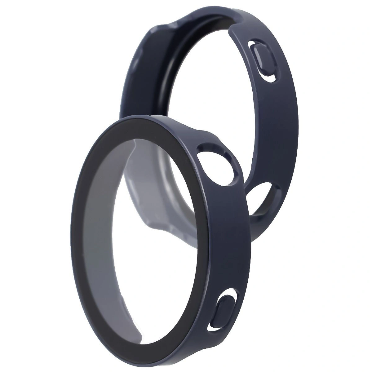 Etui z wbudowanym szkłem Bizon Case Watch Adamo do Huawei Watch GT6 41 mm